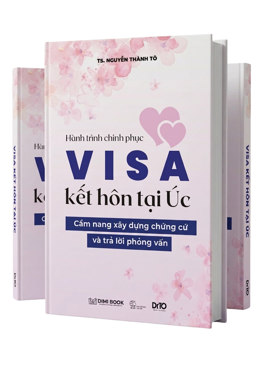Hành trình chinh phục Visa kết hôn tại Úc - Bìa sách